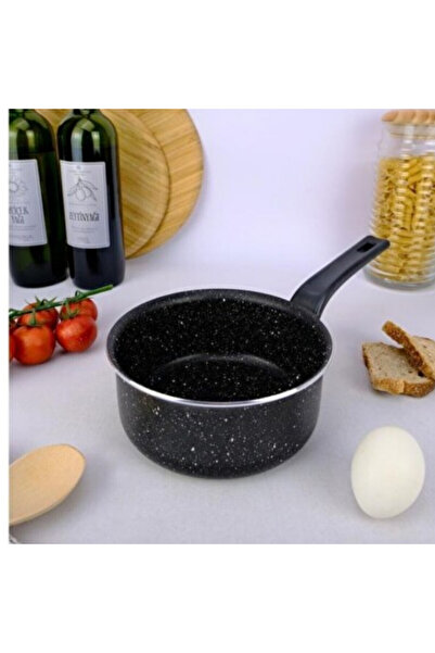 Empressco Çift Fonksiyonlu Granit Sütlük ve Sosluk, 20 cm çap, 8 cm derinlik
