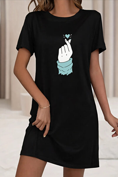 HOFFNUNG ΟΥΝΙΣΕΞ κοντομάνικο μπλουζάκι με στρογγυλή λαιμόκοψη, στάμπα  "LOVE ...