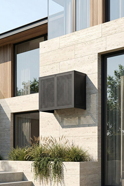 LICCIA Klima Motoru/Dış Ünite Gizleme/Koruma Kafesi L 120x62x110(H) Square An...