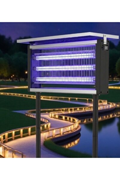 gaman Solar Güneş Enerjili - Güneş Panelli 3 Ampullü UV Sinek Öldürücü %100 E...