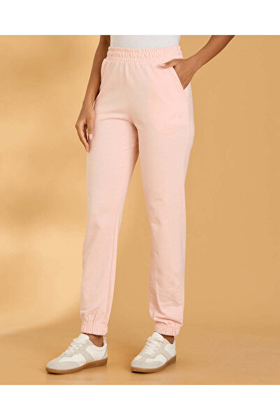 REDTAG Women Pink Elasticated Jogger Pants
