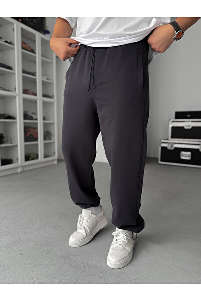 BYBASICMAN Smoked Stopper Leg Baggy Tracksuit Jj-711