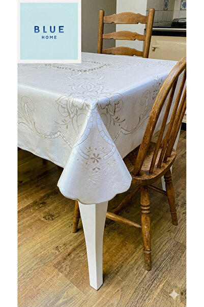 Blue Home 🆕   dantelă Aspect Clasa 1 PVC Lux față de masă - PVC rezistent la...