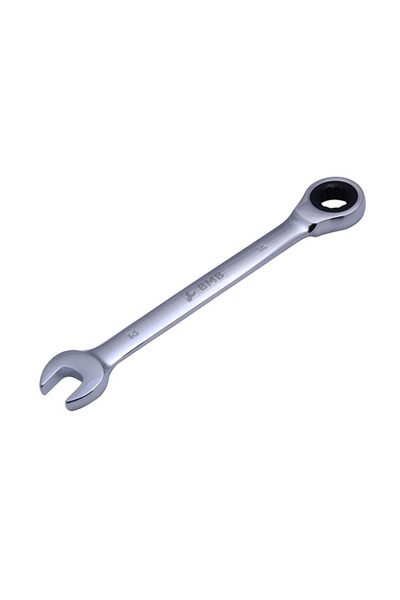 Lawazim BMB 14mm Gear Wrench Combination Spanner Open End and Ratcheting Ring...