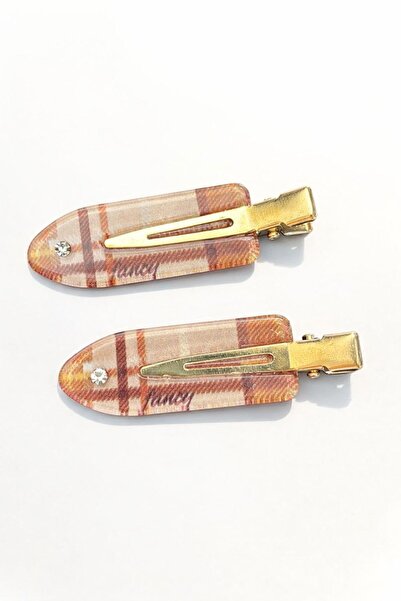 New Obsessions Set of 2 non-marking clip buckle pastel colors