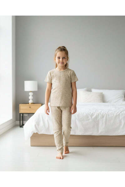 REDTAG طقم بناتي من قطعتين بأكمام قصيرة متنوعة