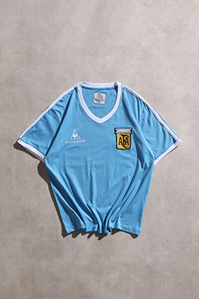 Overdrive 1986 Retro 10 Mavi Unisex Futbol Forması