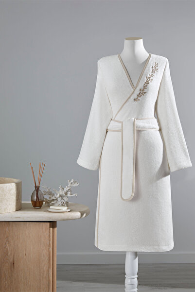 Özdilek Jardin Nakışlı Kimono Kadın Bornoz