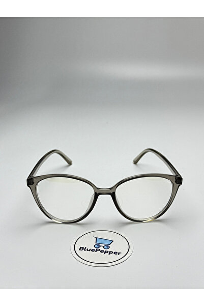 BluePepper Talia Nude Gray Blue Light Filter Screen Glasses Can Replace Optic...