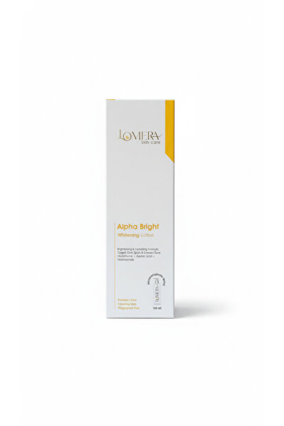 lomera skincare lomera alpha bright whitening lotion