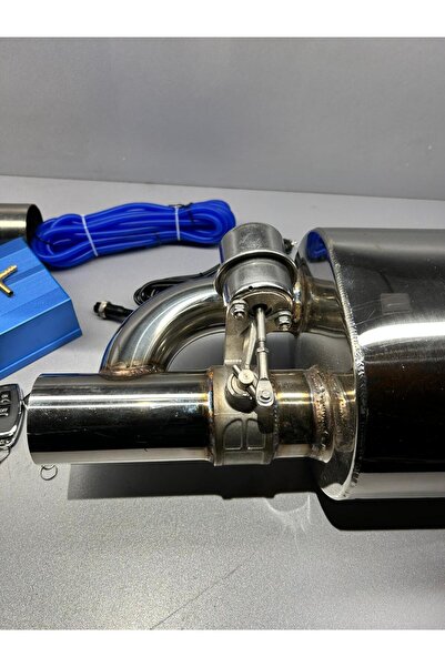akt egzoz Özel Havalı sistem valve tronic krom çift çıkış warex ve havalı kumanda sistemi