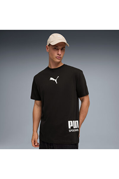 Puma Sport Graphic Men's Black T-Shirt (692169-01)