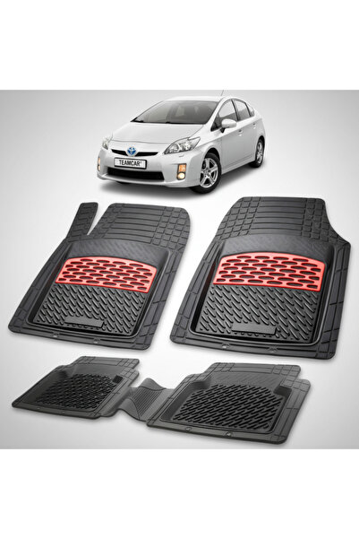 TEAMCAR Πατάκια δαπέδου συμβατά με Toyota Prius XW30 Hatchback 2009-2012 | Κό...