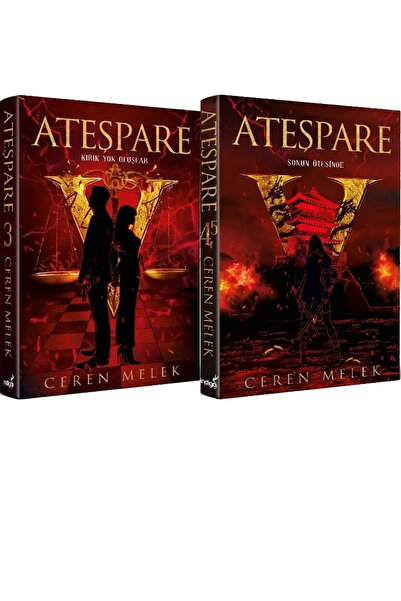 İndigo Kitap Ateşpare 3 Ciltli Kırık Yok Olmuşlar ve Ateşpare 4,5 Ciltli Sonu...