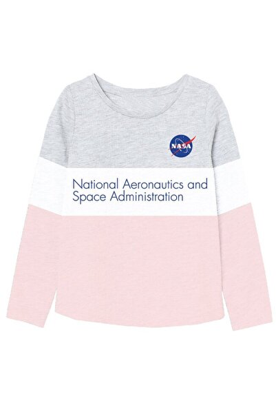 Nasa Girls' Cotton Sweatshirt with Print