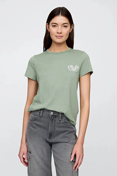 GAP V-Frch Ss Fav Crew Nvl K.Kol T-Shirt