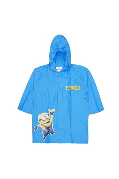 Minions Poncho de ploaie, PVC, Minions, albastru