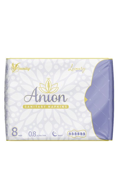 Anion Care Absorbante Luxury, Pentru Menstruatie de Noapte cu Ioni Negativi.