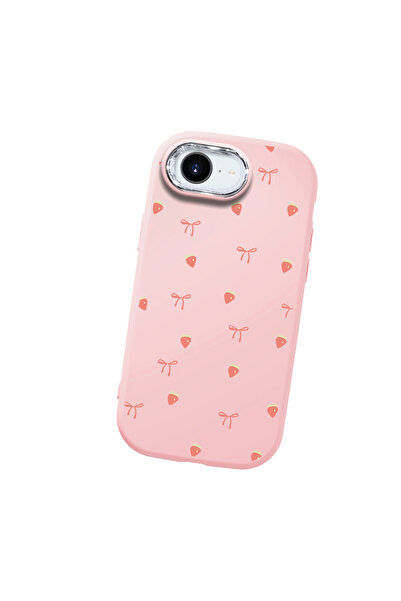 ARTISHELL iPhone 16E Uyumlu Moda fiyonk desenli yüksek kaliteli telefon kılıfı