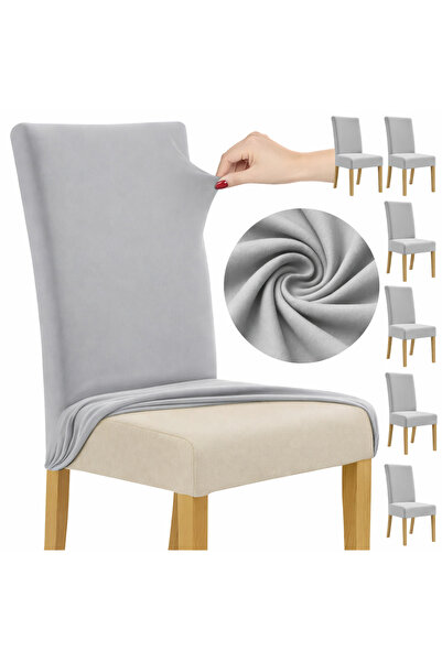 KESNUP Set de 6 huse de protecție pentru scaune, dimensiune universală, pentr...