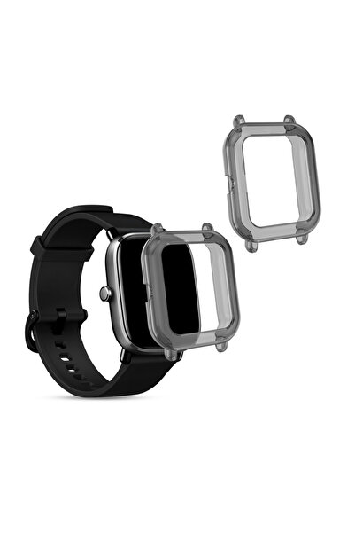 KWmobile Set de 2 huse pentru Xiaomi Amazfit GTS 2 Mini, silicon, negru, 5420...