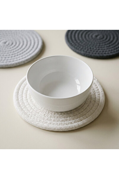 Siaper Βάση για μπολ 18 εκ., 100% Βαμβάκι, αντιολισθητικό, Σετ 6 τεμαχίων – Λ...