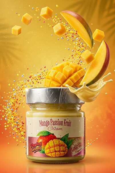 Frapella Patlayan Şekerli Mango Kreması 220 Gr.