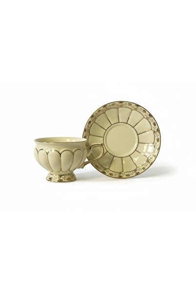 ROY KING WINTERLING HELENA 90CC 6'LI KAHVE FİNCAN KREM