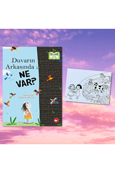 Beyaz Balina Yayınları DUVARIN ARKASINDA NE VAR? / ORGANİK KİTAP / CİLTLİ / K...