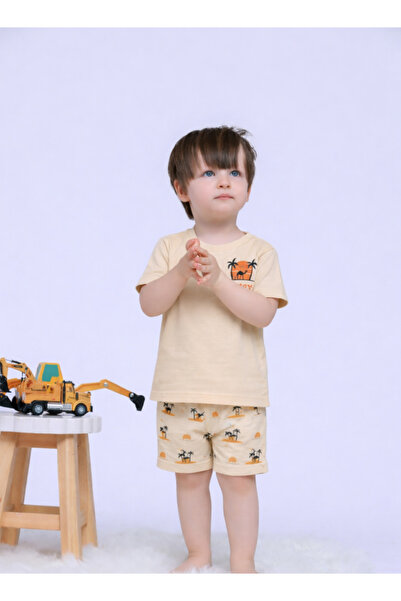 luay 100% Bamboo-Based Ultra-Soft Fabric Peach T-Shirt for Boys Short Sleeve ...