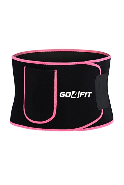 GO4FIT Centura de slabit, pentru fitness, modelarea corpului, cu buzunar pent...