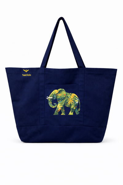 TWINTICKS Kanvas Fil Printed Sports & Yoga Bag Si – Large Volume, Durable, Da...