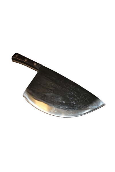 WDA سكين تقطيع لحوم شديدة التحمل من الفولاذ المقاوم للصدأ بمقبض خشبي - سكين ت...