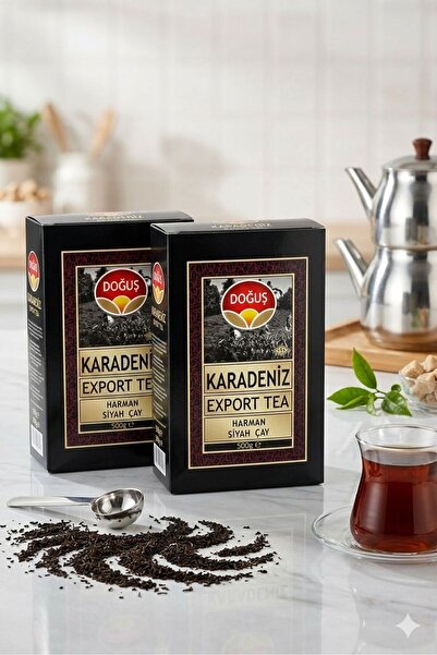 Doğuş Çay Doğuş Karadeniz Export Tea 500Gr X2 Pieces (Cardboard Box)