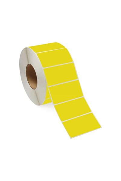 Ender 1. Sınıf 40X60 Termal Sarı Eczane Ilaç Tarif Etiketi 500 lü