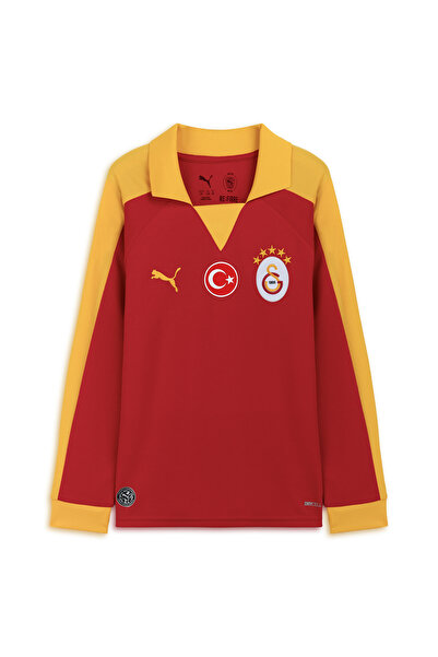 Puma Galatasaray 2025/26 T7 Retro Kids' Red Football Jersey 78819780