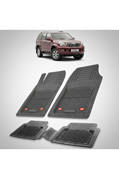 TEAMCAR Συμβατά πατάκια δαπέδου Toyota Land Cruiser J121 2005-2010 | Μαύρο