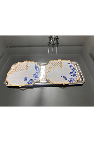 LİNDA MİA Royal 2-Pack Cocktail Napkins