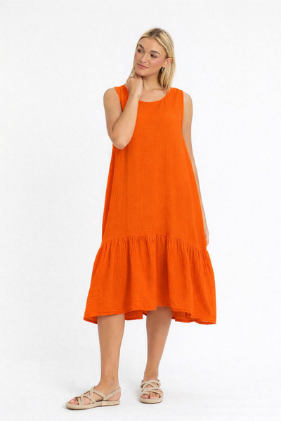 Heaven Ephesus Women's Dress - Muslin Strap Dress - 3040