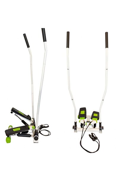 KESNUP Αερόβιο στεπέρ με λαβές, 2 ελαστικά κορδόνια, οθόνη LCD, για προπόνηση...