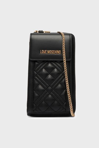 Love Moschino Removable with Logo Chain Strap Pcs Wallet Wallet Jc5682Pp1Ola0000