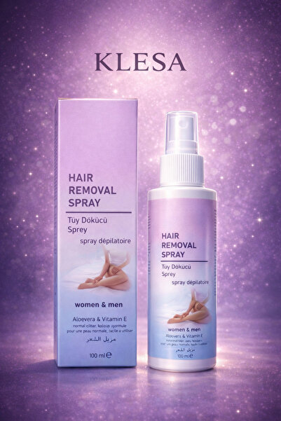 Tüy Dökücü Sprey 100 ml Aloe Vera ve Vitamin E Destekli