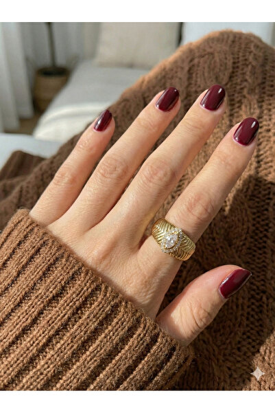 Allurist Jewerly Altın Kaplama, ayarlanabilir, hasır model model yüzük