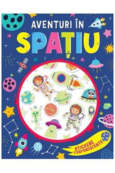 Kreativ Aventuri în spațiu. Autocolante care strălucesc în întuneric
