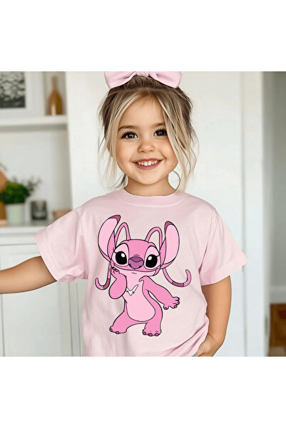 Kartier Tricou Copil Roz Cute Angel