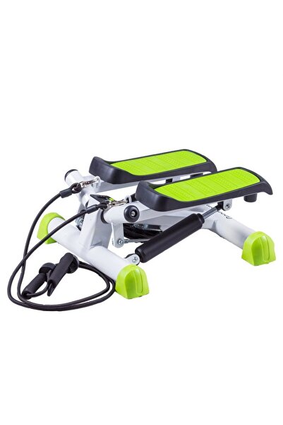 KESNUP Stepper aerobic reglabil, 2 șnururi elastice, afișaj LCD, pentru picio...