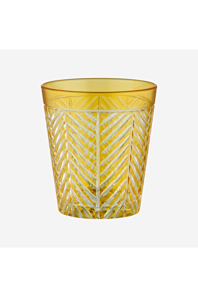 CHIARA ALESSI Lanza Sarı Cam Su Bardağı 345 Ml
