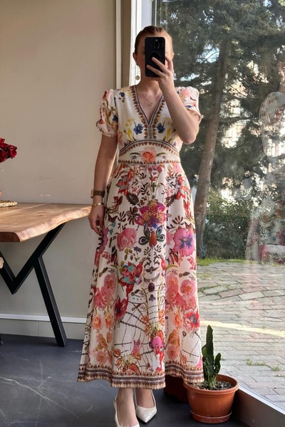 Pulli Collection Φόρεμα με λουλουδάτο σχέδιο