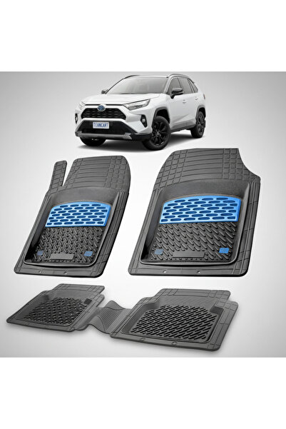 TEAMCAR Πατάκια δαπέδου Toyota RAV4 XA50 SUV συμβατά 2018-2024 | Μπλε