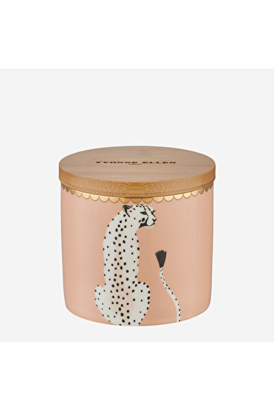 YVONNE ELLEN Animals Pink Porcelain Storage Container 10X27 cm